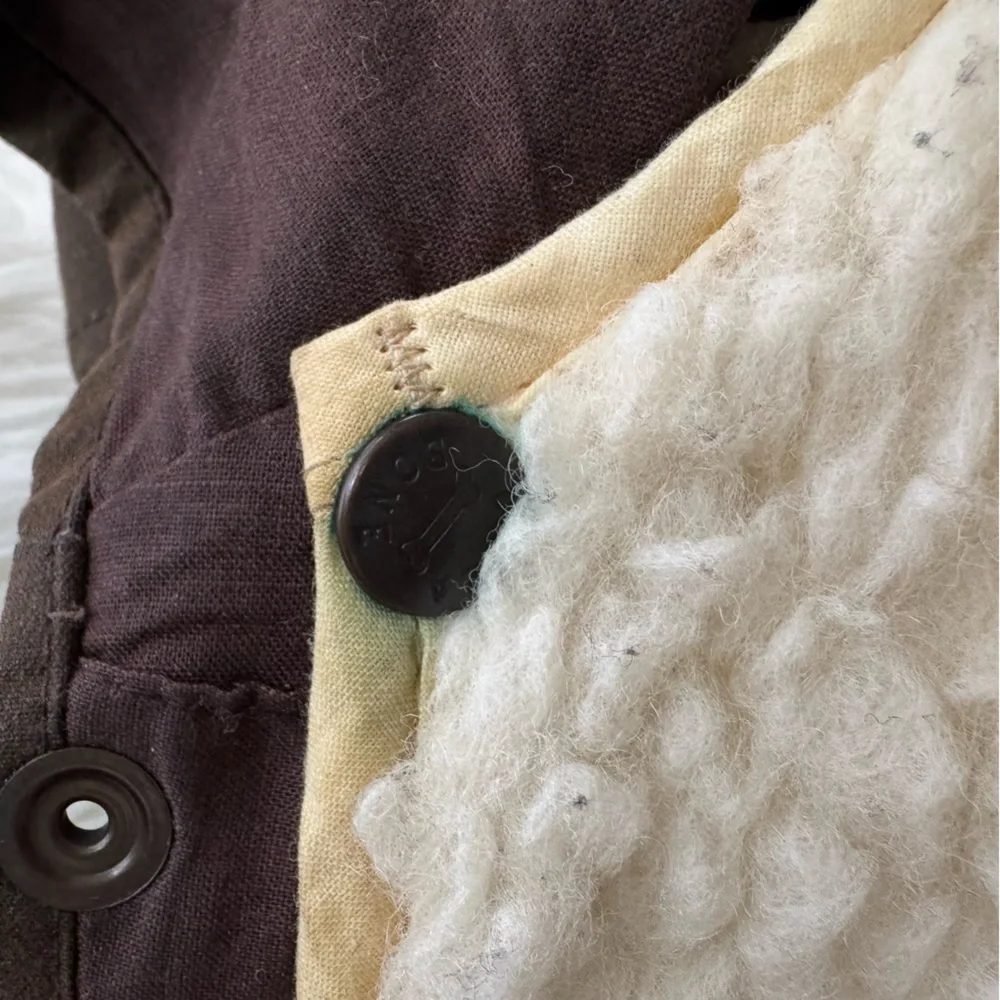 Driza-bone Australia Short Weatherall Coat with Sherpa Wool Liner | XS - Picture 8 of 11
